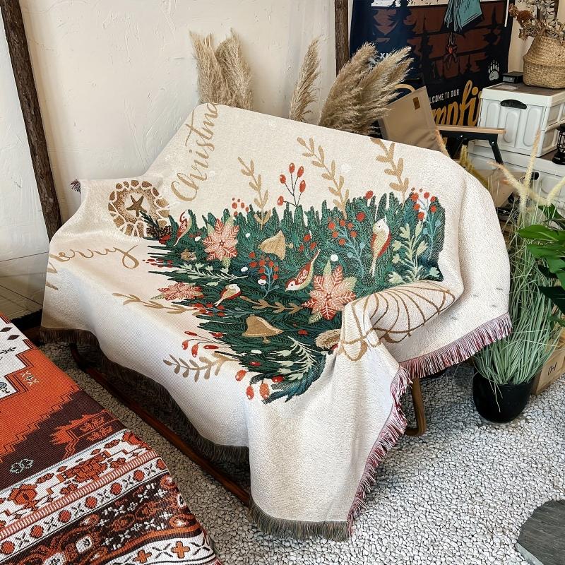 Christmas Camping Blanket - Multifunctional Outdoor Throw Blanket