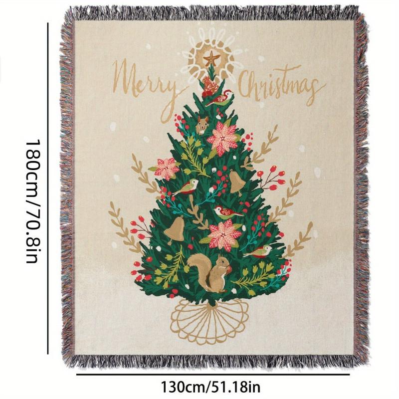 Christmas Camping Blanket - Multifunctional Outdoor Throw Blanket