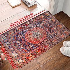 Vintage Boho Non-slip Resistant Rug Machine Washable Waterproof Carpet
