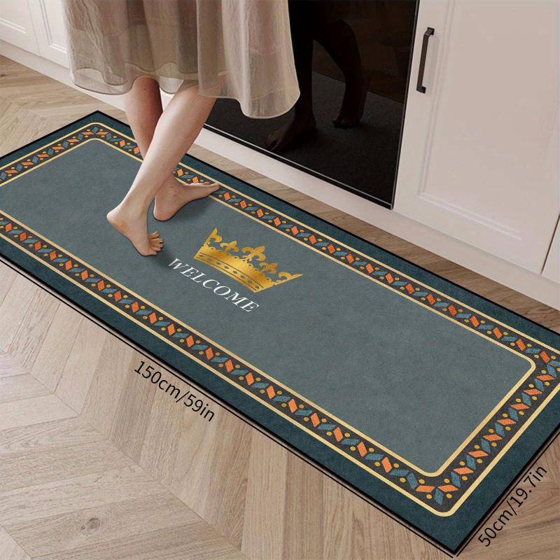 Soft Anti Fatigue Kitchen Rug Waterproof Non Slip Set Runner Bedside Rug