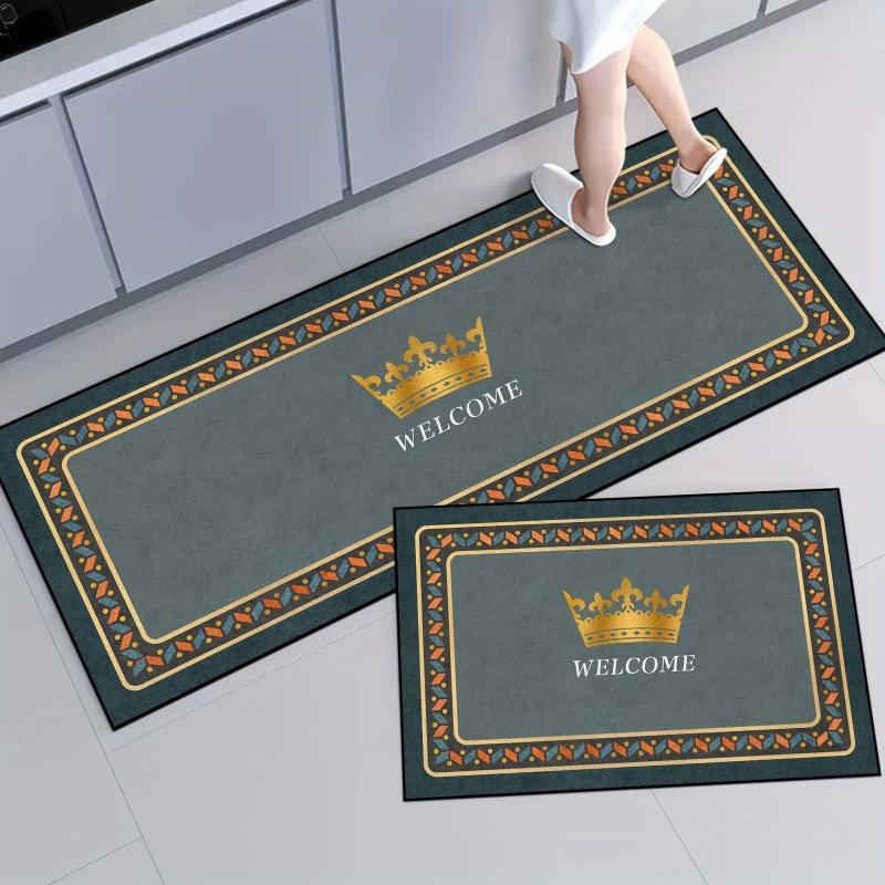 Soft Anti Fatigue Kitchen Rug Waterproof Non Slip Set Runner Bedside Rug