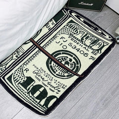 Faux Wool Dollar Rugs Bedroom Thickened Shaggy Floor Mats Area Rugs