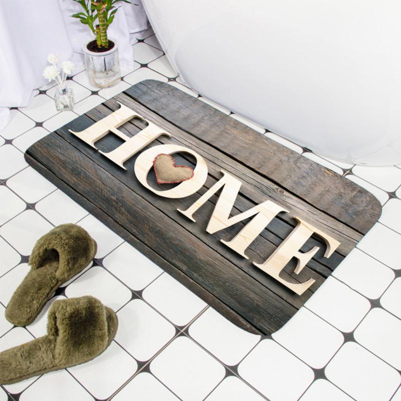 Anti Fatigue Kitchen Mat Polyester Carpet Absorbent Bath Mat