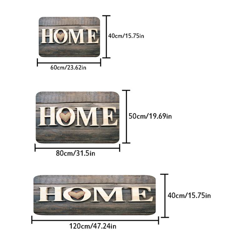 Anti Fatigue Kitchen Mat Polyester Carpet Absorbent Bath Mat