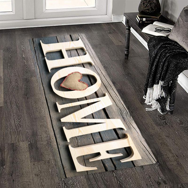 Anti Fatigue Kitchen Mat Polyester Carpet Absorbent Bath Mat