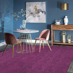 Medieval Vintage Flower Pattern Carpet Horror Entrance Rug