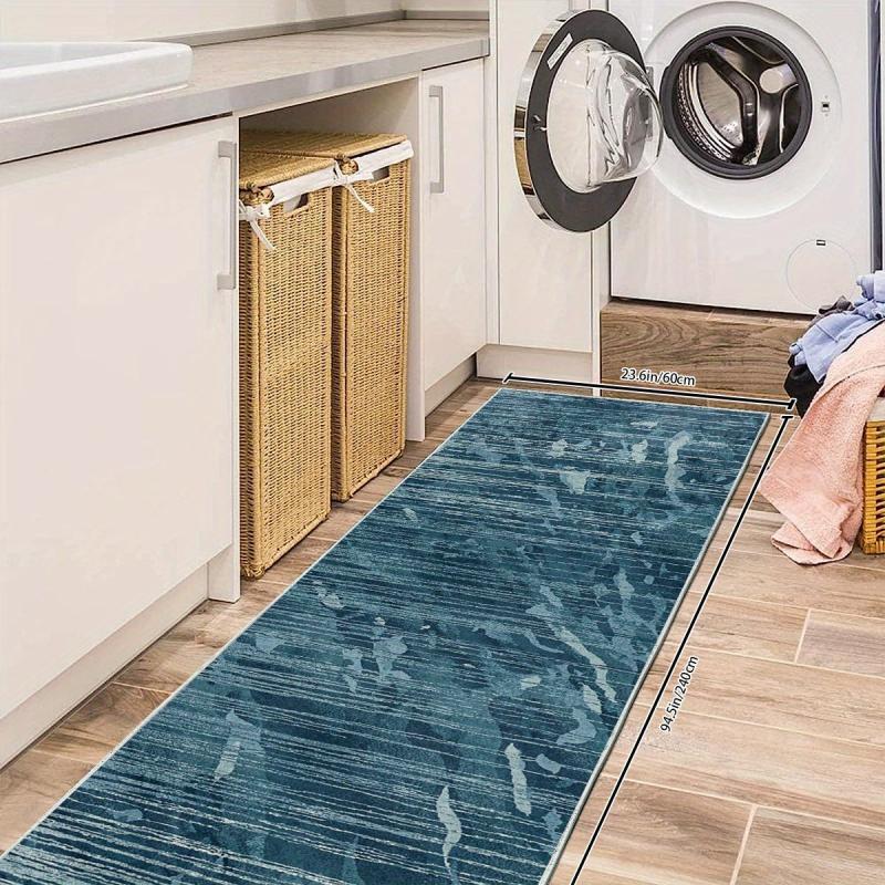 2'X10' Runner Rug Modern Abstract Soft Non Slip Washable
