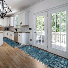 2'X10' Runner Rug Modern Abstract Soft Non Slip Washable