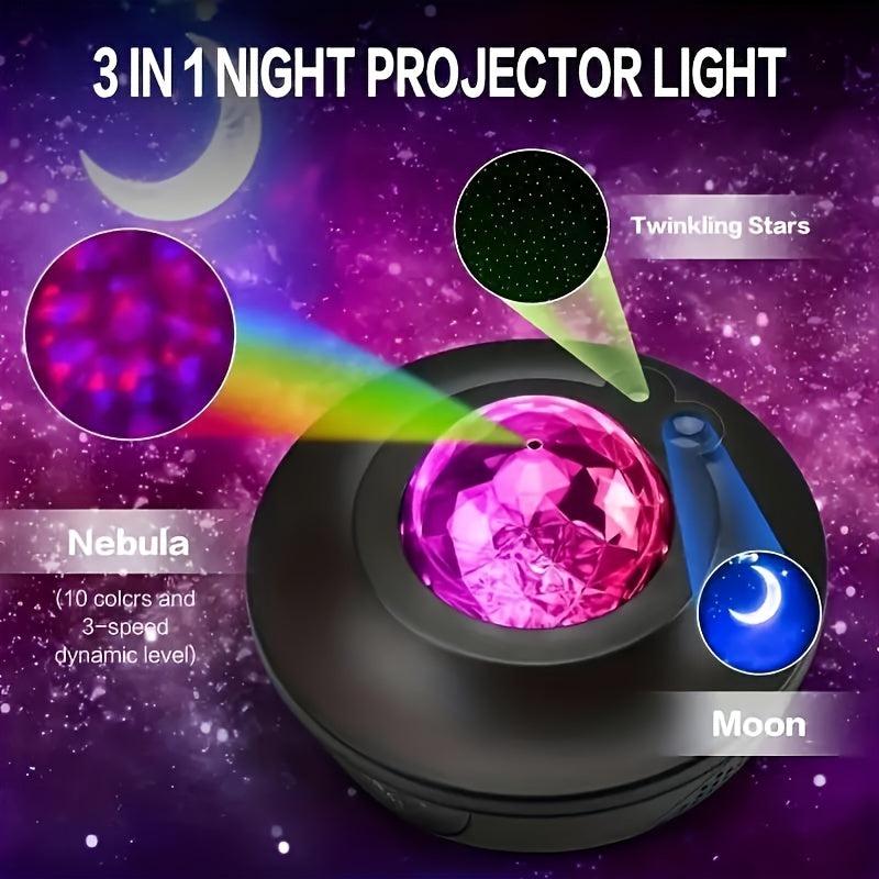 Remote Controlled Galaxy Projector for Adults & Kids