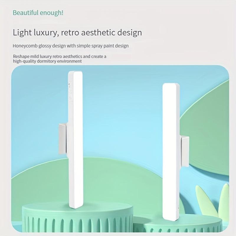 LED Magnetic Desk Lamp Dimmable Night Lamp USB Rechargeable