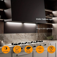 LED Closet Light With Dimmer Switch Under Cabinet Lights For Kitchen