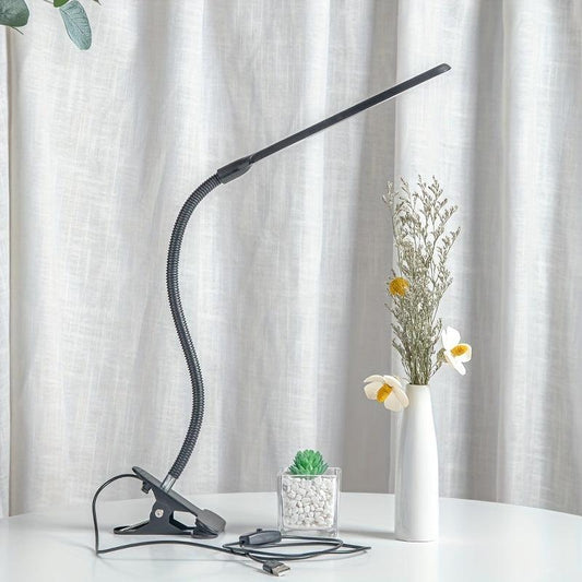 Clip On Light Gooseneck 5W Reading Light With On off Switch 6000K
