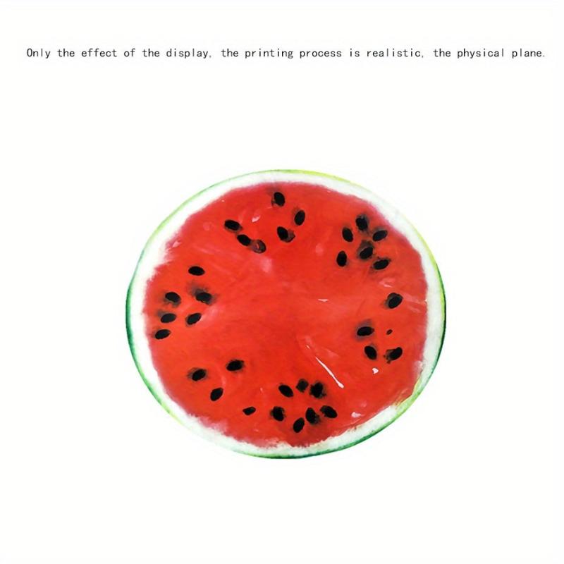 Non Slip 3D Fruit Carpet Soft Bath Mat Water Absorbent Quick Drying