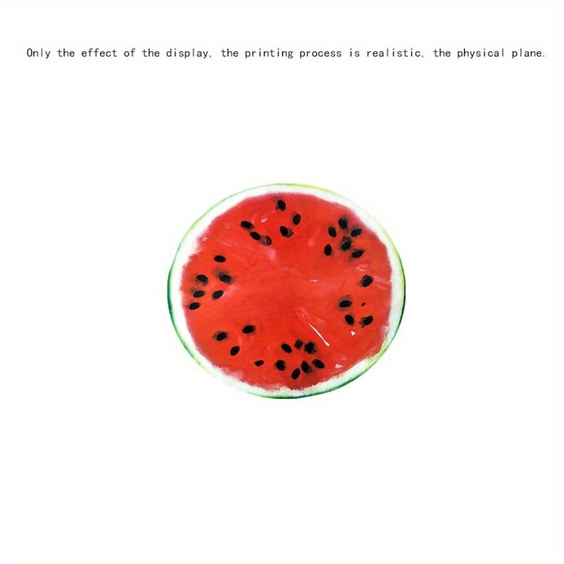 Non Slip 3D Fruit Carpet Soft Bath Mat Water Absorbent Quick Drying