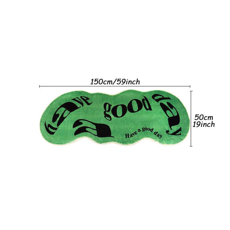 Non Slip Shaggy Bedside Carpet for Bedroom and Living Room Decor