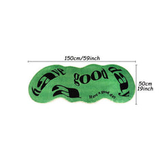 Non Slip Shaggy Bedside Carpet for Bedroom and Living Room Decor