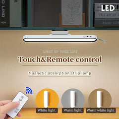 LED Magnetic Suction Lamp Under Cabinet Lighting Touch Control