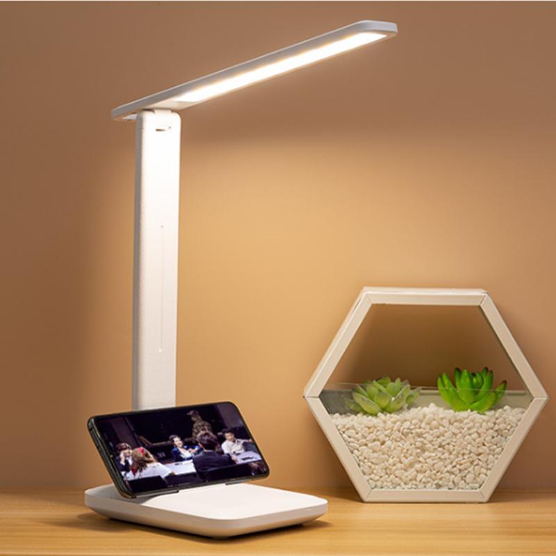 LED Desk Lamp Eye Protection Dimmable USB Touch Control