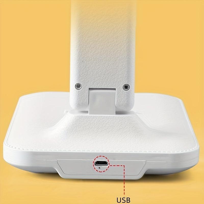 LED Desk Lamp Eye Protection Dimmable USB Touch Control