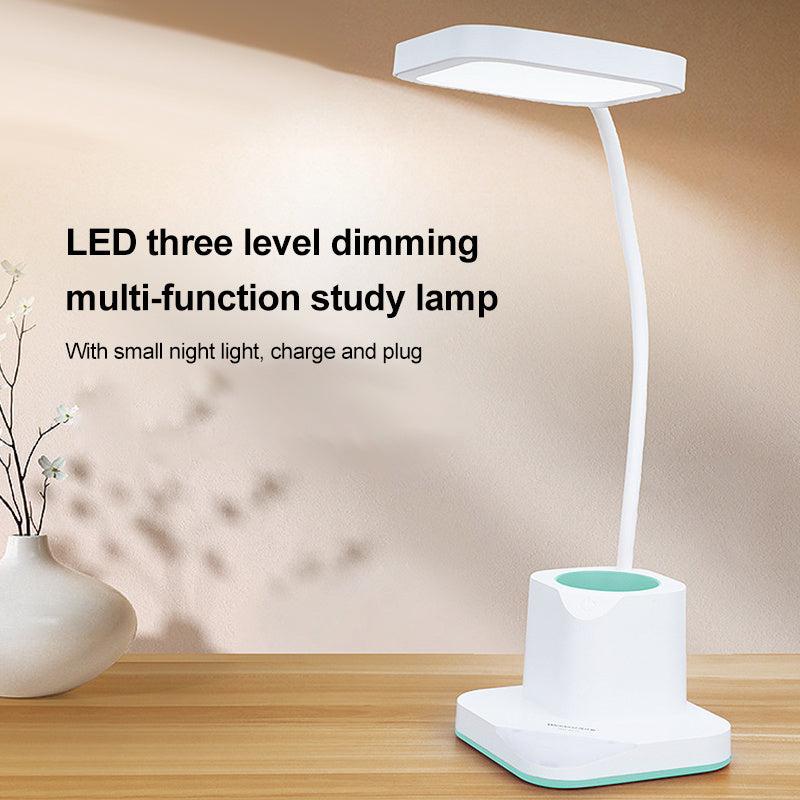 Creative Pen Holder Night Light Touch Sensor LED Desk Lamp
