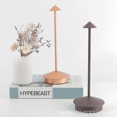 Peaked Mushroom Table Lamp for Bedroom or Outdoor Bar