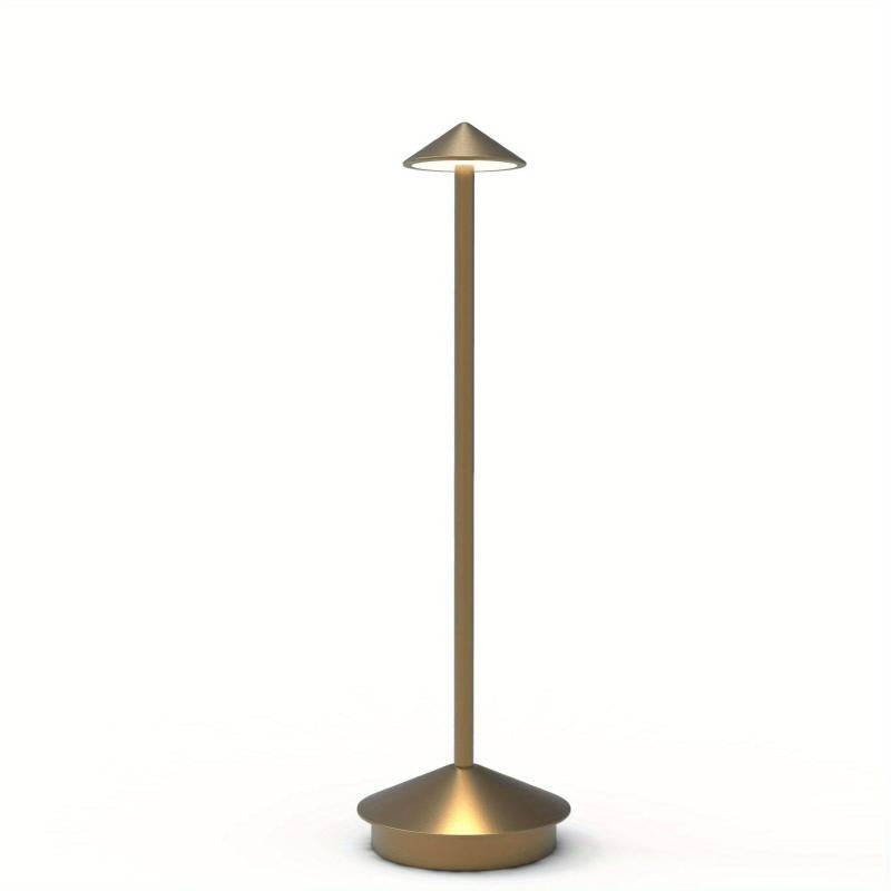 Peaked Mushroom Table Lamp for Bedroom or Outdoor Bar