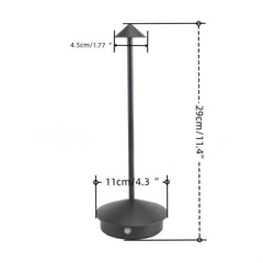 Peaked Mushroom Table Lamp for Bedroom or Outdoor Bar