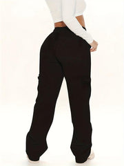 Y2K Cargo Pants Women's Straight Jeans Loose Fit