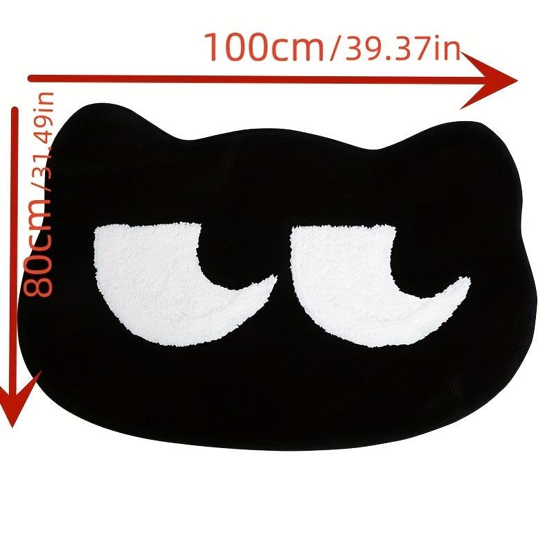1pc Cashmere Area Rugs Diagonal Funny Living Room Floor Mat