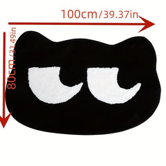 1pc Cashmere Area Rugs Diagonal Funny Living Room Floor Mat