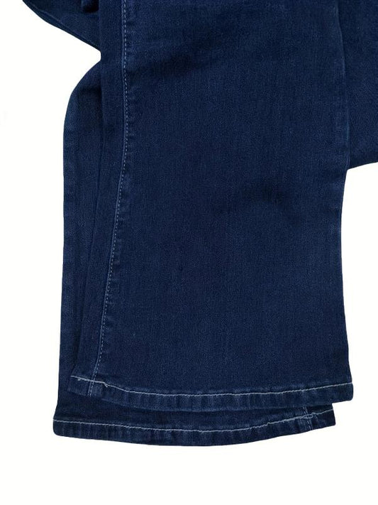 Lace Up Flare Jeans Mid Stretch Slim Fit Casual Bell Bottom Jeans
