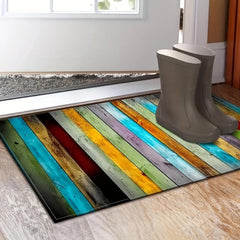 Non Slip Bath Mat Durable Rubber Kitchen Rug Absorbent Water Clearance