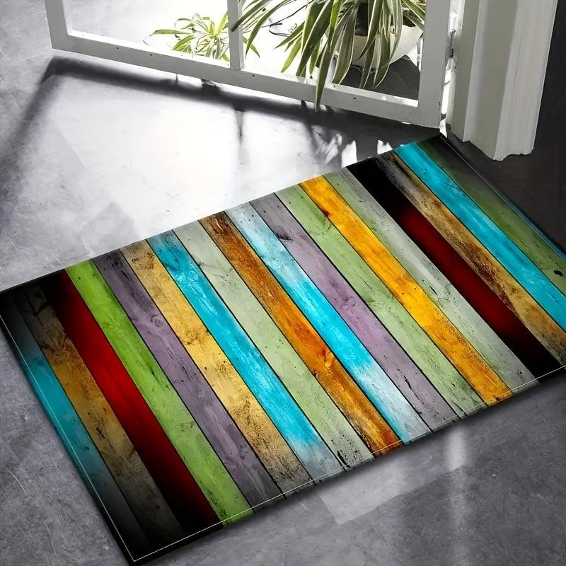 Non Slip Bath Mat Durable Rubber Kitchen Rug Absorbent Water Clearance