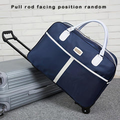 Minimalist Luggage Duffle Bag With Wheels Large Capacity