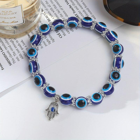 Devil's Eye Shape Pendant Anklet For Women Girls