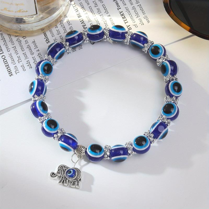 Devil's Eye Shape Pendant Anklet For Women Girls