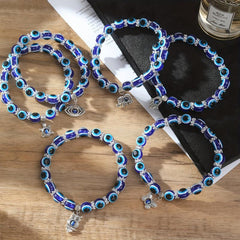 Devil's Eye Shape Pendant Anklet For Women Girls