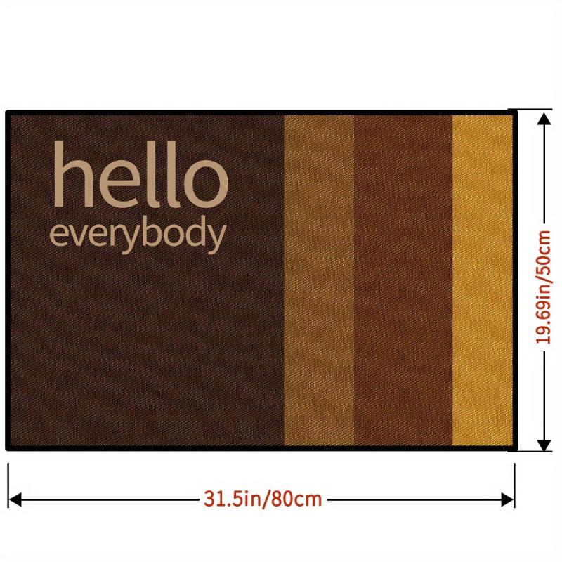 Durable Indoor Doormat Non Slip Absorbent Entrance Rug