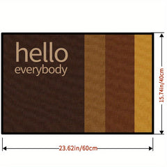 Durable Indoor Doormat Non Slip Absorbent Entrance Rug