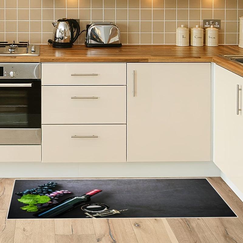 2pcs Cushioned Anti Fatigue Kitchen Rug Waterproof Non Slip Kitchen Rugs Set