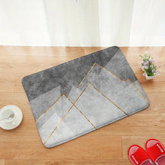 Modern Soft Kitchen Rug Cushioned Anti Fatigue Non Slip Kitchen Rugs