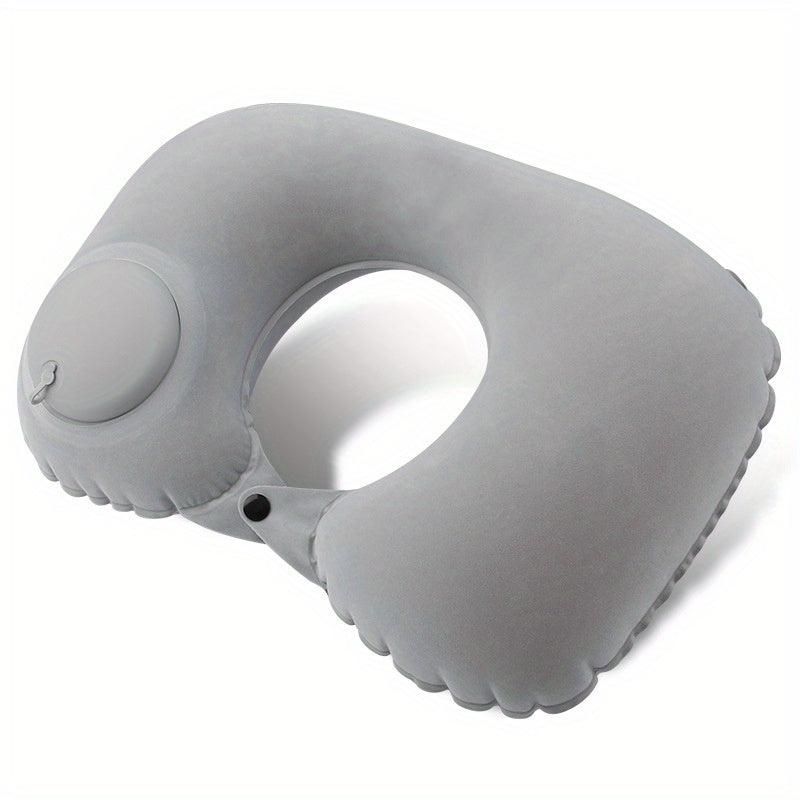 Inflatable U Shaped Pillow Travel Portable Cervical Spine Neck Pillow Nap Pillow