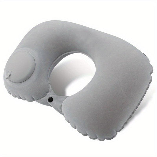 Inflatable U Shaped Pillow Travel Portable Cervical Spine Neck Pillow Nap Pillow