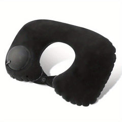 Inflatable U Shaped Pillow Travel Portable Cervical Spine Neck Pillow Nap Pillow