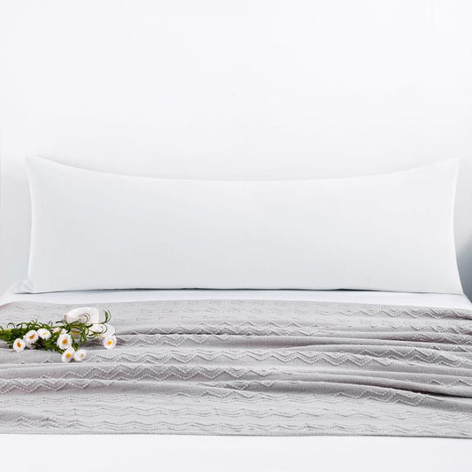 Soft Microfiber Body Pillowcase for Adults with Envelope Closure