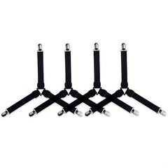 4pcs Bed Sheet Holders Adjustable Sofa Bed Sheet Clips Anti-slip Buckles