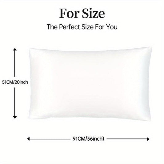2 Satin Pillowcases For Hair and Skin Health Colorful Bedroom Decor