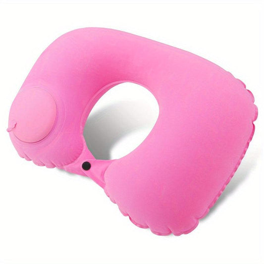 Inflatable Travel Pillow Lightweight Airplane Neck Pillow