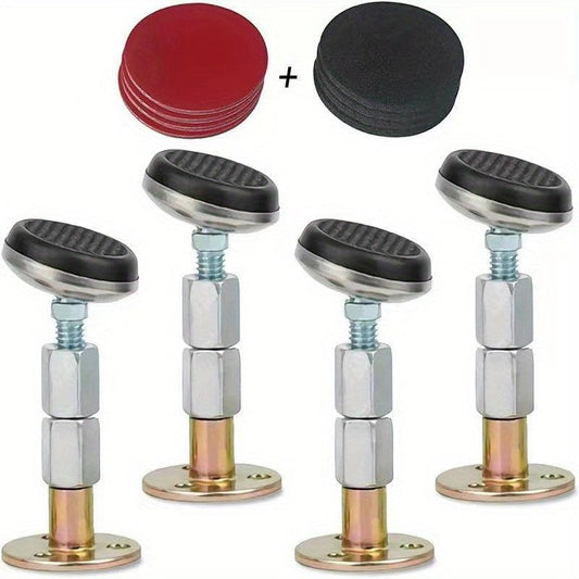 4pcs Punch Anti-collision Bedside Fixer Adjustable Support