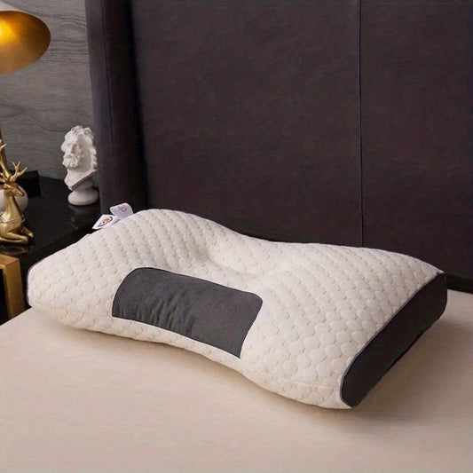 3D SPA Massage Knitted Cotton Neck Pillow